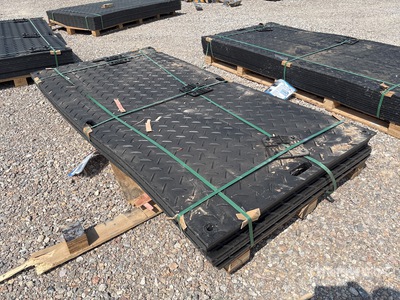 Quantity of (12) 2026 SKLP SK-LJB12 Polyethylene Sheet Ground Protection Mats (Unused)