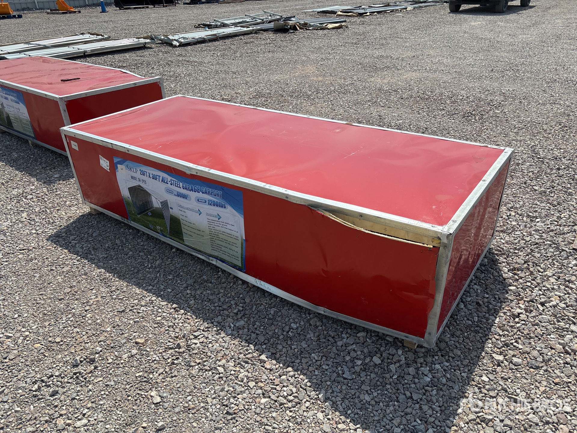 2026 SKLP SK-ZP20 ALL-STEEL GARAGE CARPORT Tents and Tent Components (Unused)
