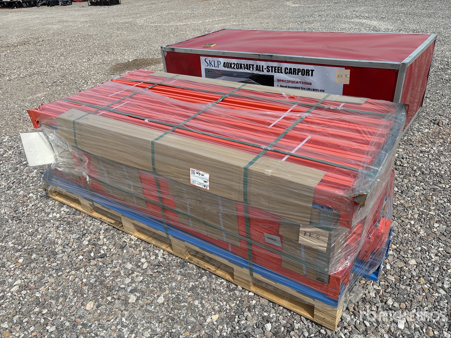 2026 SKLP SK-HJ6 Metal Storage Shelving (Unused)