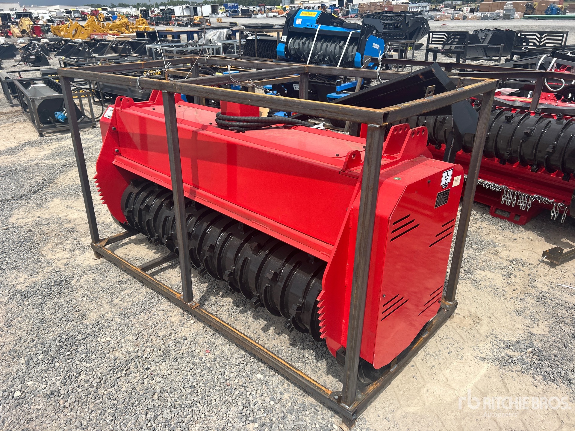 2026 GIYI GY-72pro 72 in Drum Skid Steer Mulcher (Unused)