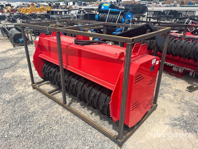 2026 GIYI GY-72pro 72 in Drum Skid Steer Mulcher (Unused)