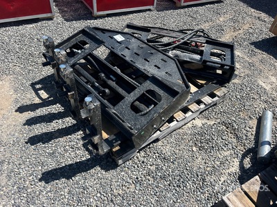 Quantity of (2) 2026 GIYI GY-SF60 60 in Fourches pour chargeuse à différentiel (Unused)