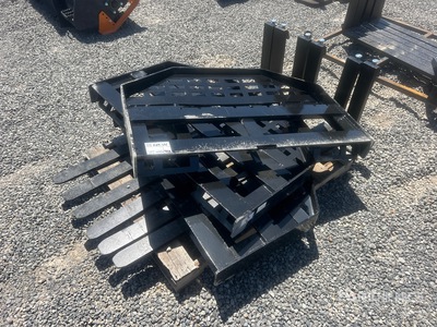 Quantity of (3) 2026 GIYI GY-DHC 60 in Skid Steer Forks (Unused)