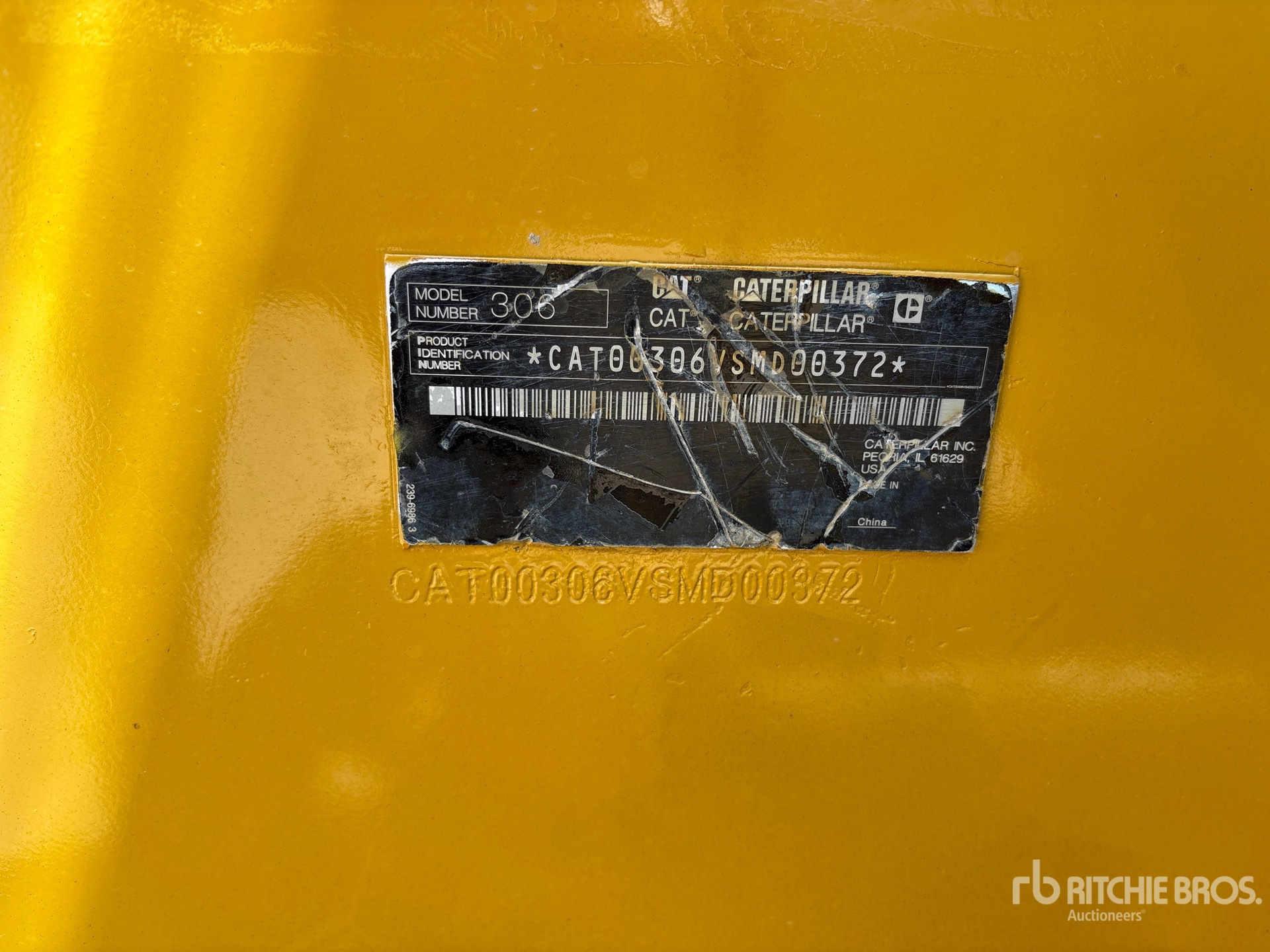 2013 Cat 306 CR Tracked Excavator
