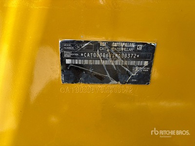 2013 Cat 306 CR Tracked Excavator