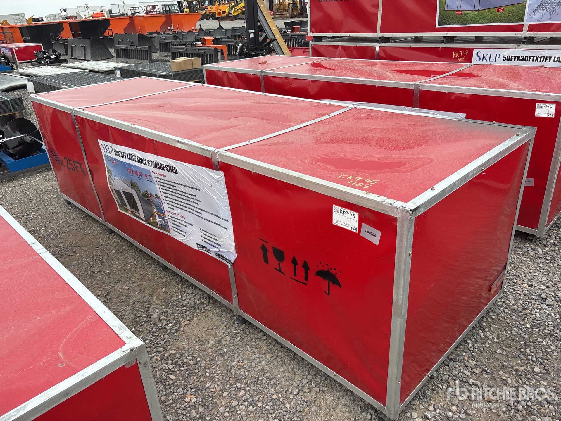 2026 SKLP SK-S5025 50 ft x 25 ft Livestock Shelter (Unused)