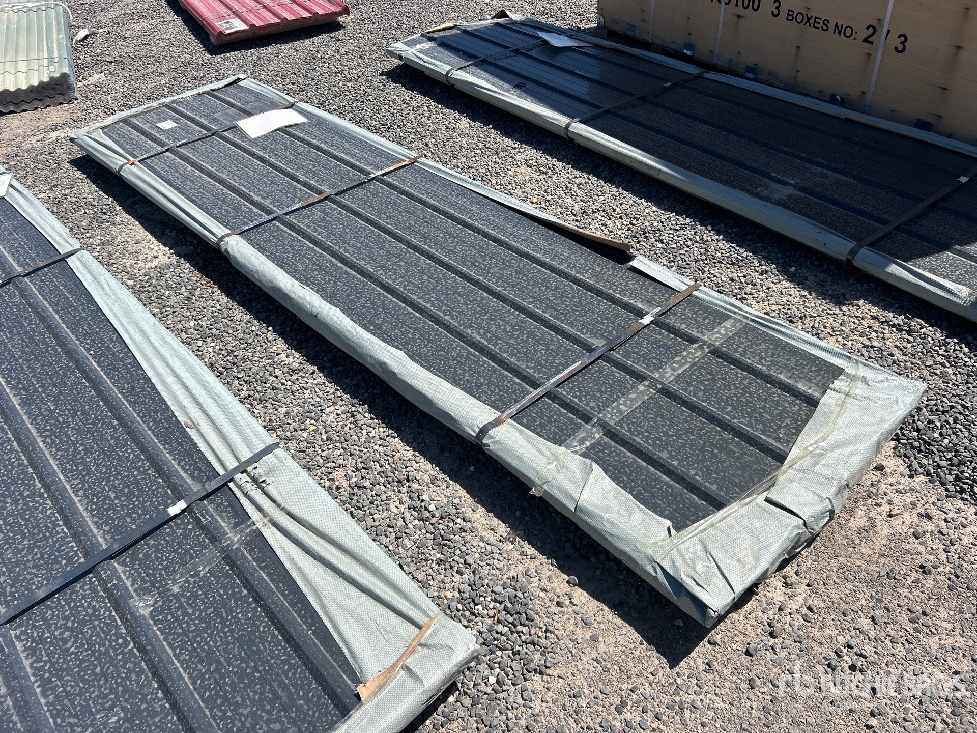 Quantity of (50) 2026 SKLP SKH50 12 ft Corrugated Tin Panels (Unused)