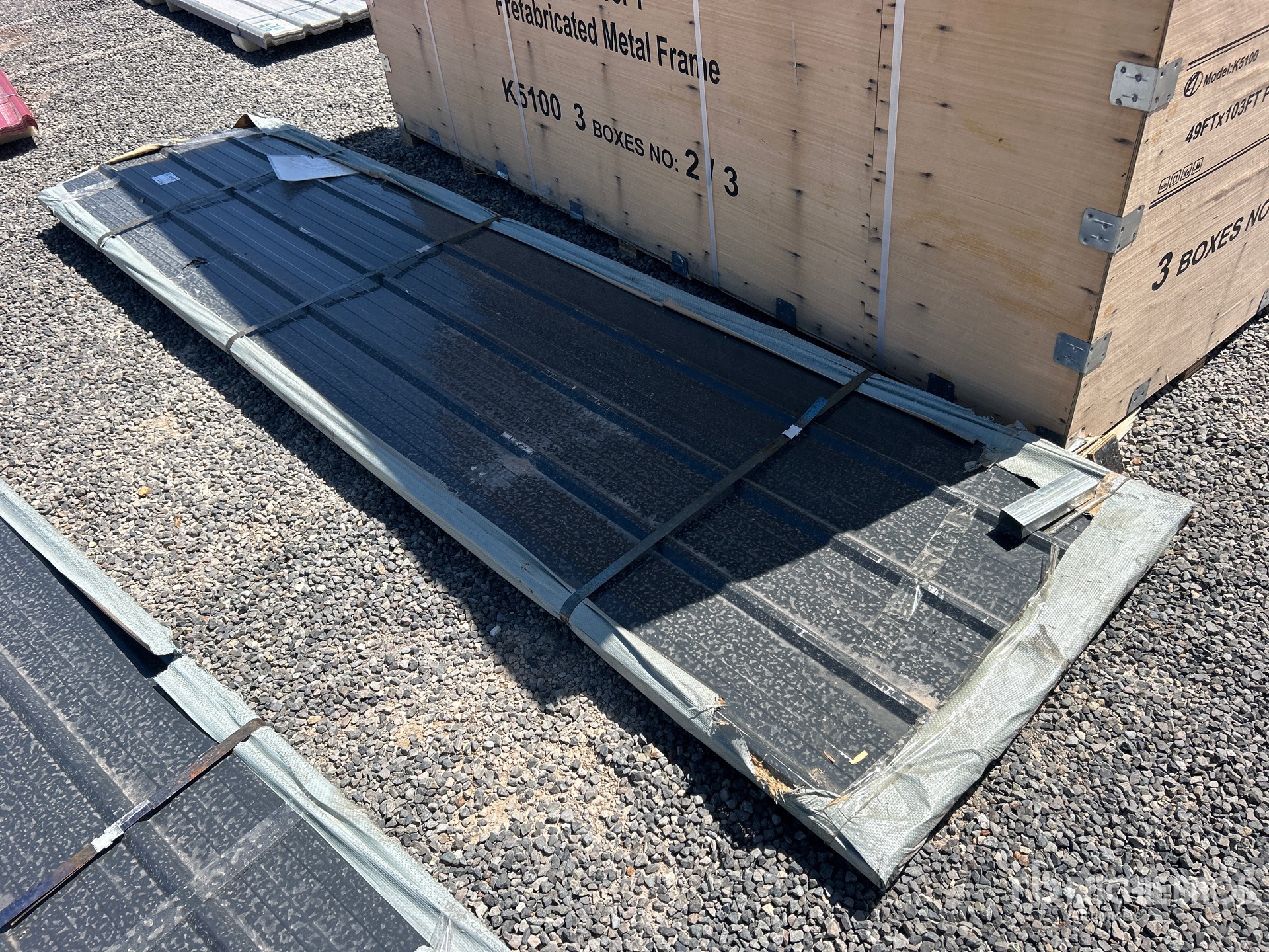 Quantity of (50) 2026 SKLP SKH50 12 ft Corrugated Tin Panels (Unused)