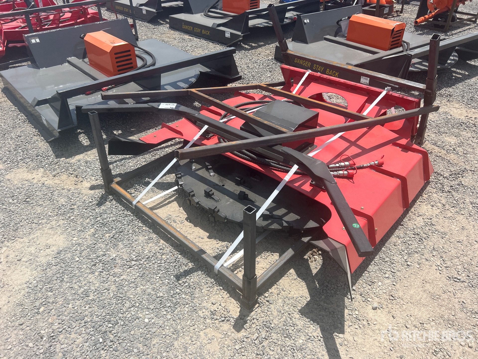 2026 GIYI GY-DM59 59 in Disc Skid Steer Mulcher (Unused)