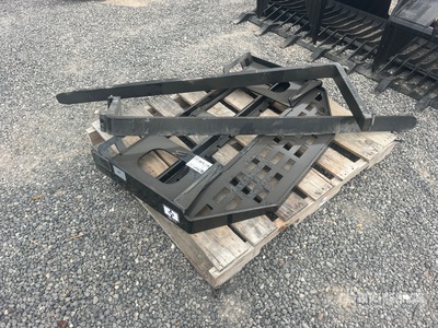 2026 GIYI GY-DHC 60 in Skid Steer Forks (Unused)