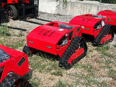 2026 SDLOOL SL800 20 in Remote Controlled Crawler Tracked قاطع الأشجار (Unused)