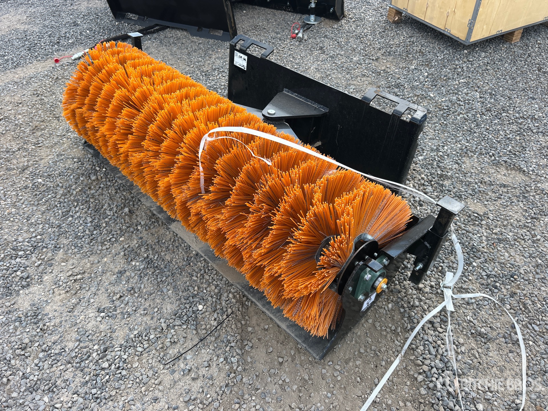 2026 GIYI GY-SE61 61 in Skid Steer Broom (Unused)