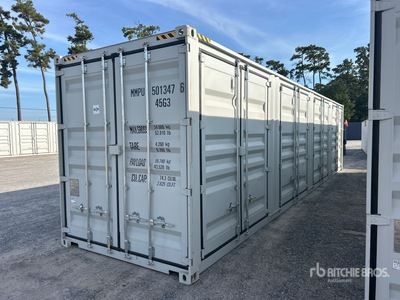 2026 40 ft High Cube Multi-Door Storage Container