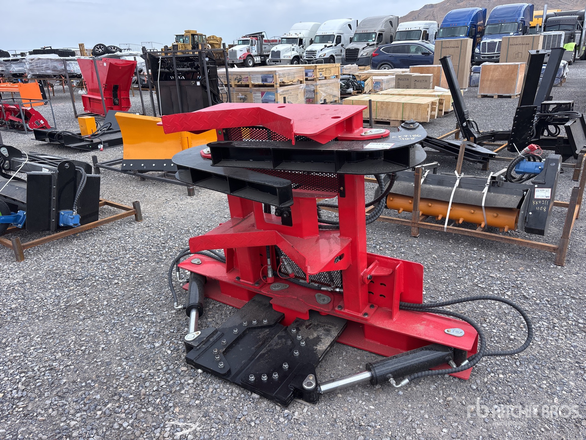 2026 GIYI GY-TS75 Mini Skid Steer Tree Shear (Unused)