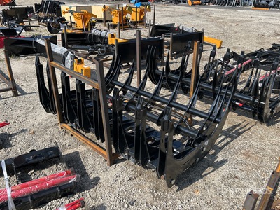2026 GIYI GY-CLG72 72 in Skeleton Skid Steer Grapple (Unused)