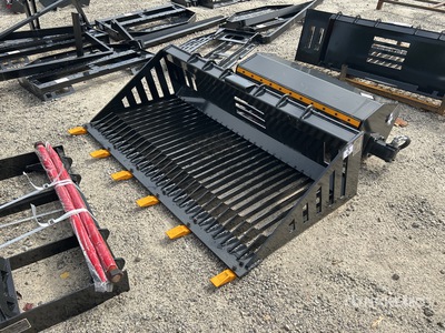 2026 GIYI GY-RB66 66 in Rock Skid Steer Bucket (Unused)