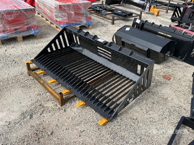 2026 GIYI GY-RB66 66 in Rock Skid Steer Bucket (Unused)