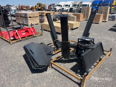 2026 GIYI GY-TD27 Skid Steer Tree Spade Różne Osprzęt do miniładowarek (Unused)