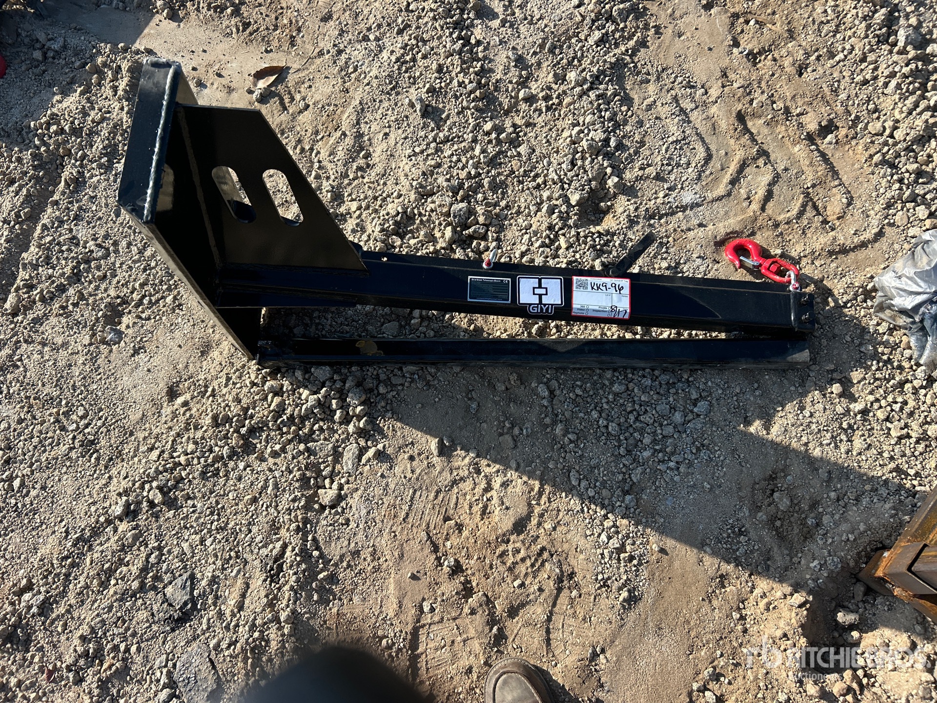 2026 GIYI GY-MTB87 Mini Telescopic Skid Steer Boom (Unused)