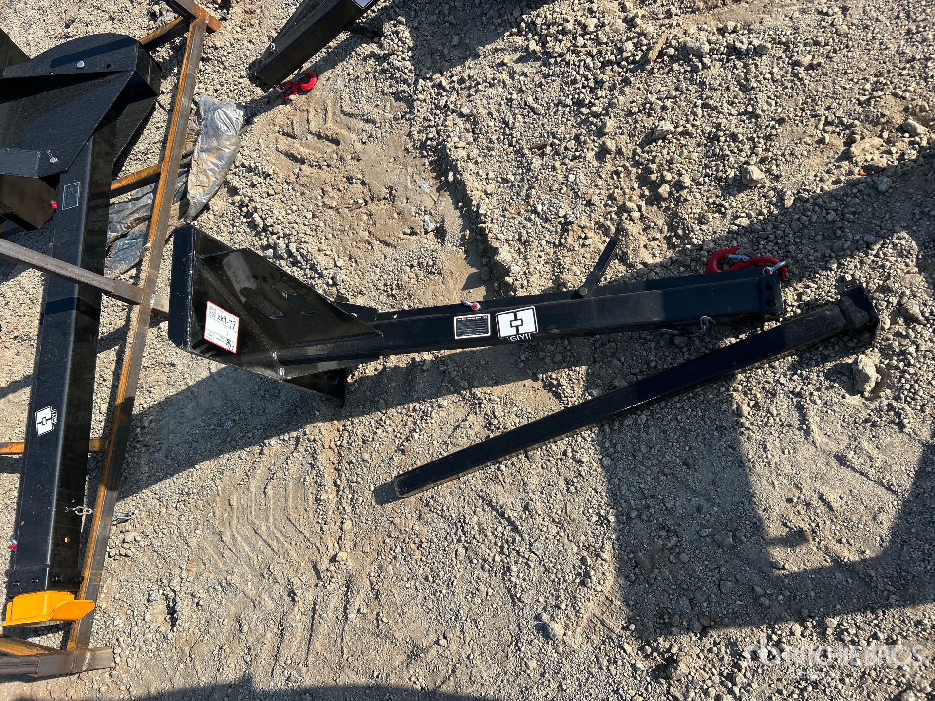 2026 GIYI GY-MTB87 Mini Telescopic Skid Steer Boom (Unused)