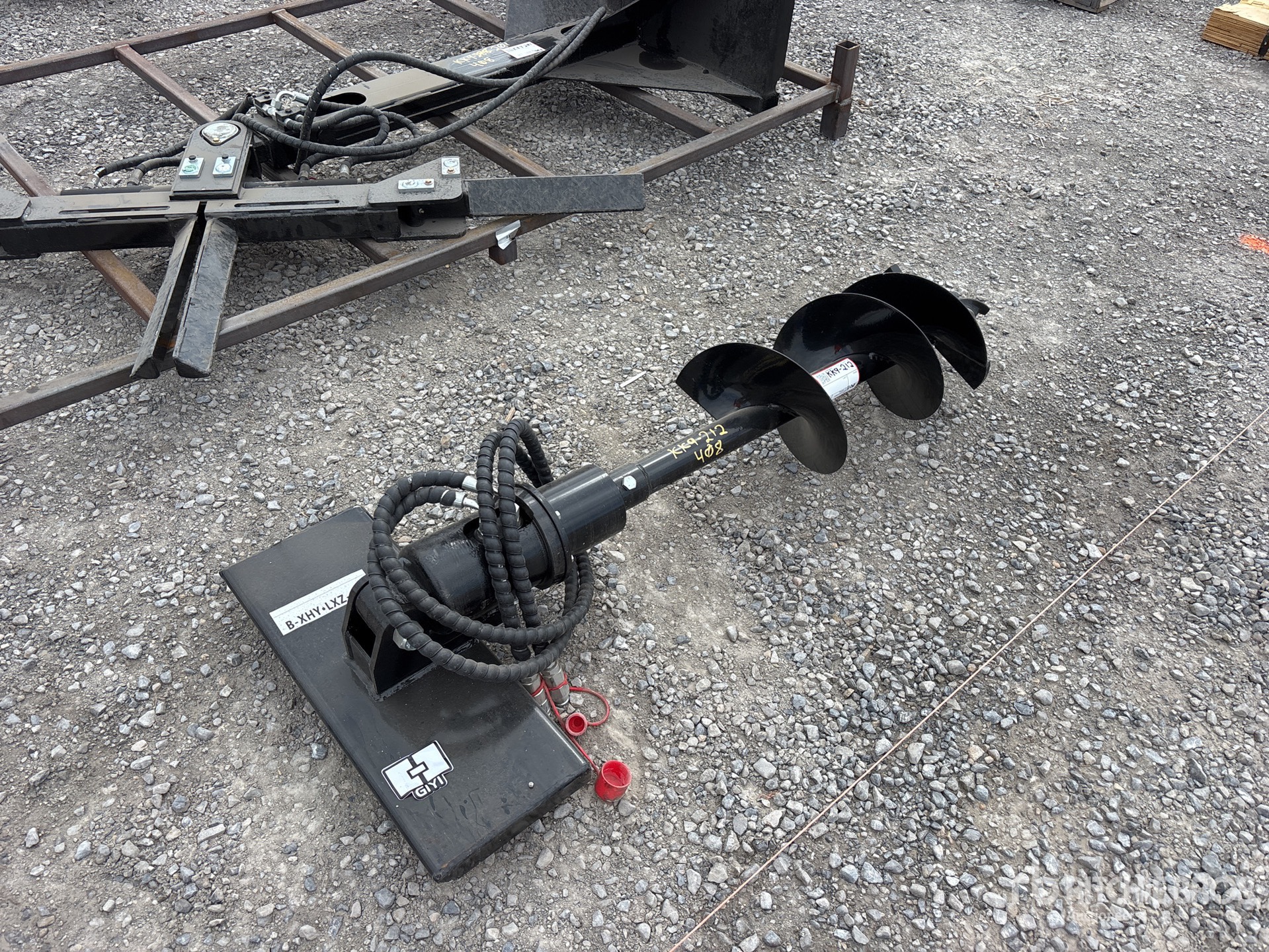 2026 GIYI 12 in Mini Skid Steer Auger (Unused)