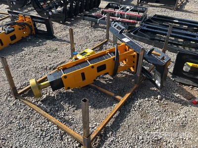 2026 GIYI GY-D680 Skid Steer Post Driver (Unused)