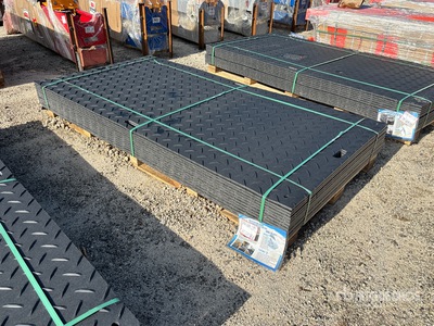 2026 SKLP SK-LJB12 Polyethylene Sheet Ground Protection Mats (Unused)