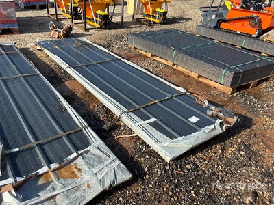 Quantity of (50) 2026 SKLP SKH50 3 ft x 12 ft Sheets Galvalume Steel Siding Roofing (Unused)