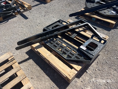 2026 GIYI GY-DHC 60 in Skid Steer Forks (Unused)