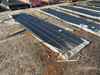 Quantity of (50) 2026 SKLP SKH50 3 ft x 12 ft Sheets Galvalume Steel Siding Roofing (Unused)