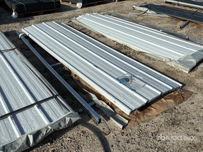 Quantity of (50) 2026 SKLP SK-XH50 10 ft Galvalume Steel Sheets (Unused)