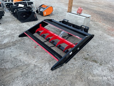 2026 GIYI GY-FR70 70 in Skid Steer Flat Ripper (Unused)