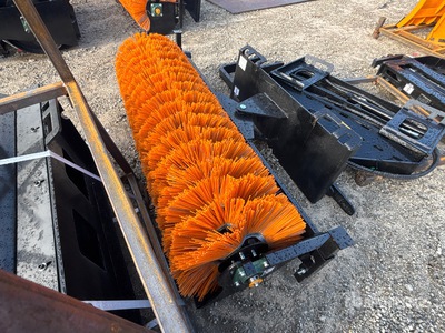 2026 GIYI GY-SE61 61 in Skid Steer Broom (Unused)