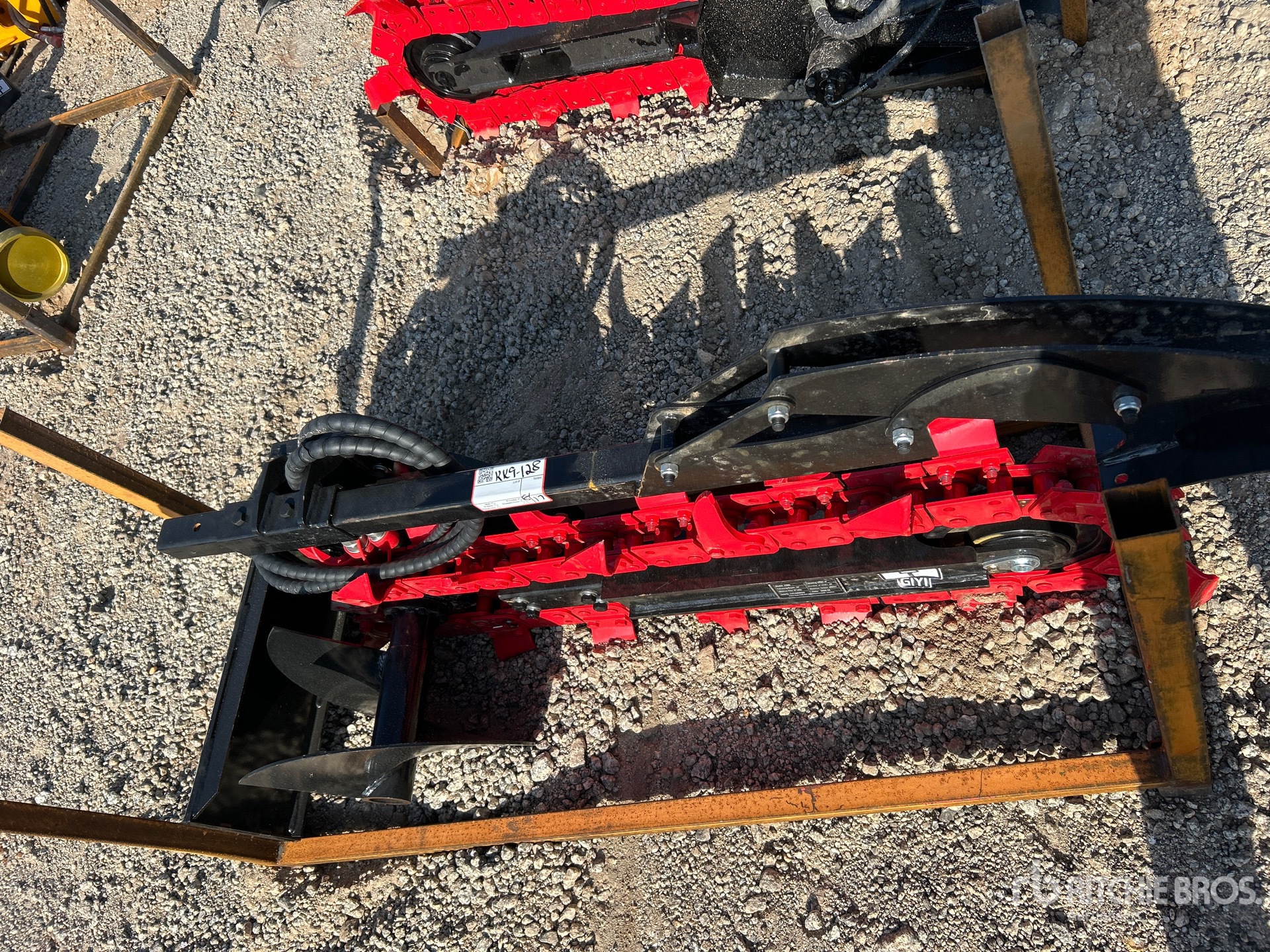 2026 GIYI GY-X39F Mini Skid Steer Trencher (Unused)