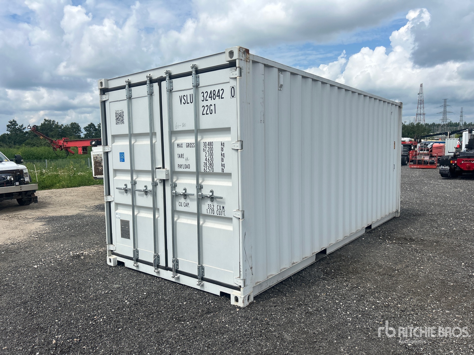 2025 20 ft Standard Storage Container