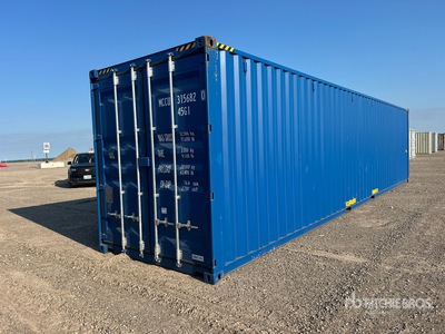 2026 40 ft High Cube Container per stoccaggio