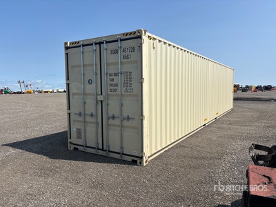 2026 40 ft High Cube Storage Container