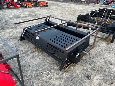 2026 GIYI GY-RR78 78 in Skid Steer Rock Rake ملحقات معدة الحمل الصغيرة المجنزرة المتنوعة (Unused)