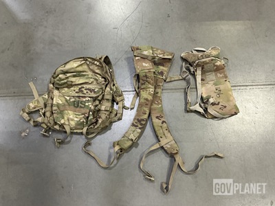 (30) Hydration System Carriers, (26) Assault Packs & (6) Frame Shoulder Straps