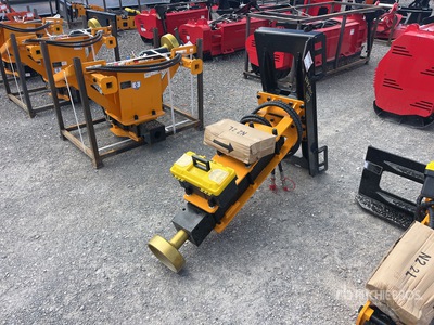 2026 GIYI GY-D680 Skid Steer Post Driver (Unused)