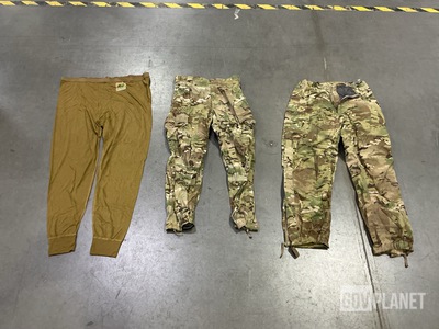 (98) Pairs of Drawers, (7) Pairs of Cold Weather Trousers & Assorted Items