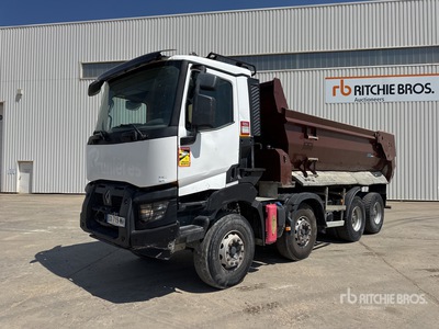 2015 Renault K440 8x4 Camion Benne Tipper Truck