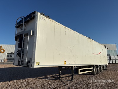 2019 FMA Kraker CF200 Semi-Remorque Benne A Fond Mouvant 3 Essieux Tri/A Mouving Floor Hinterkipper