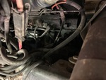 Engine with Fuel Leaks