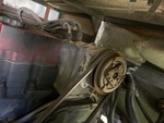 Engine with A/C Compressor