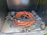 Outside Utilities with Power Cables and Connectors