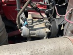 Engine with A/C Compressor