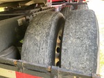 Underbody with Right Rear Drive Tires