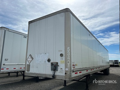 2005 Wabash 53 ft x 102 in T/A Van Trailer