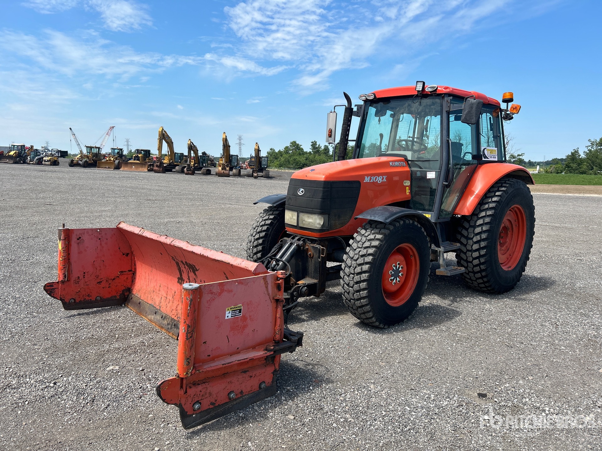 2011 Kubota M108X 4WD Tractor